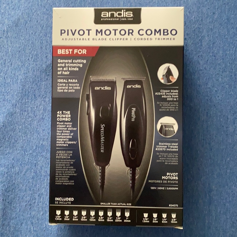 Andis Pivot motor combo clippers!